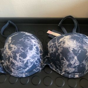 VS PINK Marbled Push Up Bra